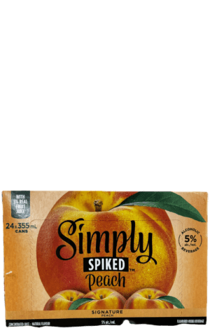 Simply Spiked Signature Peach 24x355ml