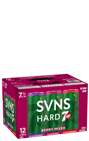 SVNS Hard 7UP Berry Mixer 12x355ml
