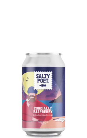 Salty Poet Cordially Raspberry 355ml