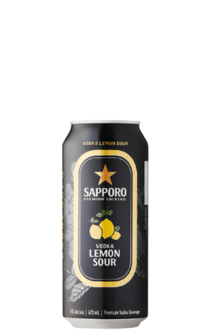 Sapporo Vodka Lemon Sour 473ml
