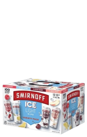 Smirnoff Ice Light Variety 12x355ml