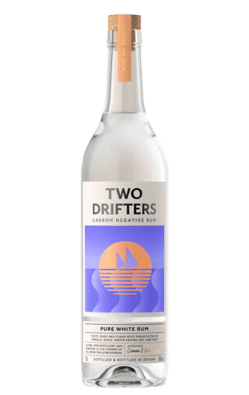 Two Drifters Pure White Rum 700ml